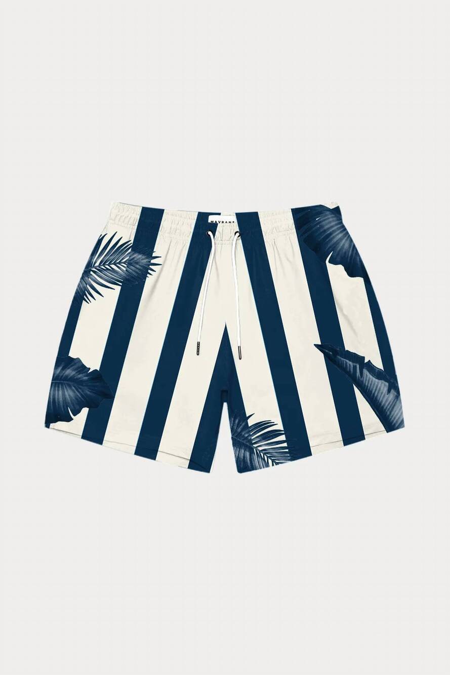 NEW MAVRANS men's sunset swim shorts in blue